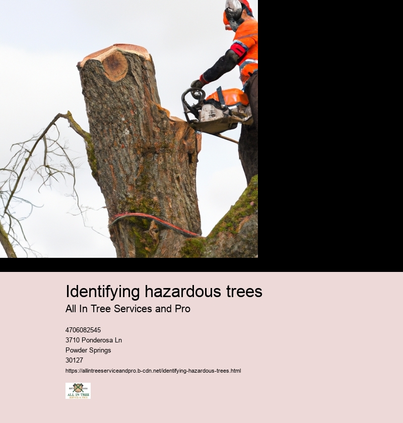 Identifying hazardous trees