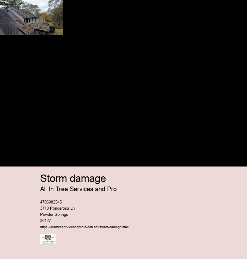 Storm damage