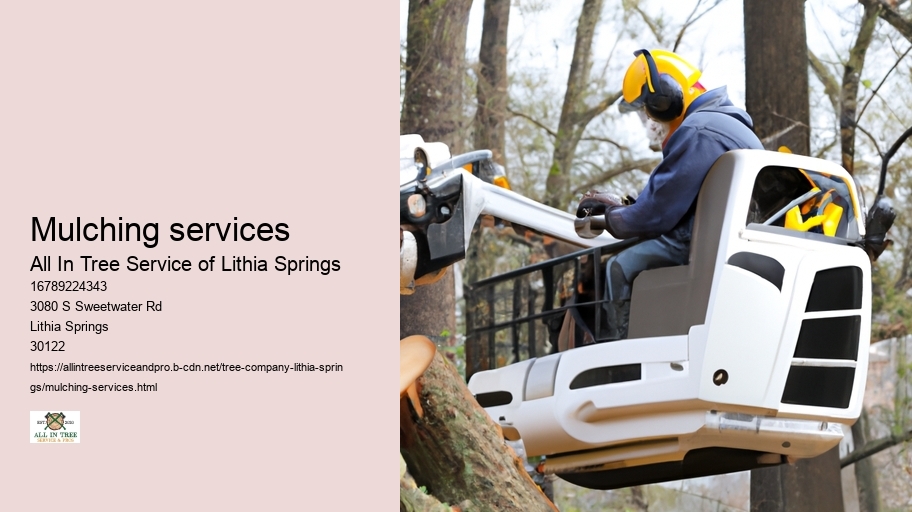 Mulching services